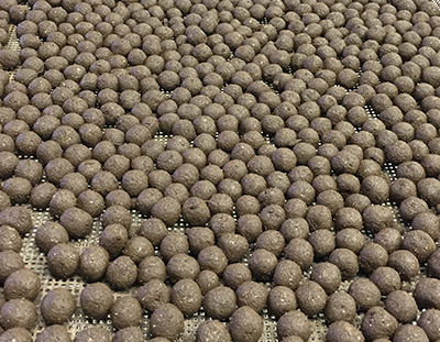Bulk seed balls