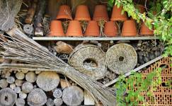 A fun and funky critter hotel can support wildlife in the winter months.